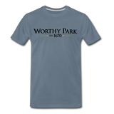 Worthy Park - Men's Premium T-Shirt - steel blue