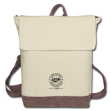 Worthy Park - Canvas Backpack - ivory/brown