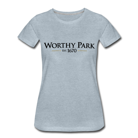 Worthy Park - Women's T-Shirt - heather ice blue