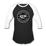 Worthy Park - Baseball T-Shirt - black/white