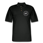 Worthy Park - Men's Pique Polo Shirt - black