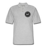 Worthy Park - Men's Pique Polo Shirt - heather gray