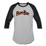 Rum-Bar Baseball T-Shirt - heather gray/black