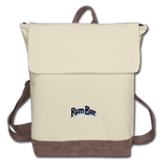 Rum-Bar Canvas Backpack - ivory/brown