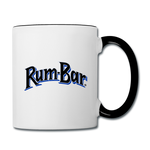 Rum-Bar Contrast Coffee Mug - white/black
