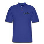 Rum-Bar Men's Pique Polo Shirt - royal blue