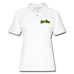 Rum-Bar Women's Pique Polo Shirt - white