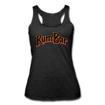 Rum-Bar Women’s Tri-Blend Racerback Tank - heather black
