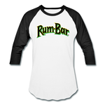 Rum-Bar - Baseball T-Shirt - white/black