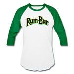 Rum-Bar - Baseball T-Shirt - white/kelly green