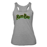 Rum-Bar - Women’s Tri-Blend Racerback Tank - heather grey