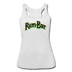 Rum-Bar - Women’s Tri-Blend Racerback Tank - heather white