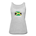 Jamaican Rum - Women’s Premium Tank Top - heather gray