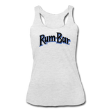 Rum-Bar Women’s Tri-Blend Racerback Tank - heather white