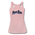 Rum-Bar Women’s Tri-Blend Racerback Tank - heather dusty rose