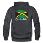 Jamaican Rum - Gildan Heavy Blend Adult Hoodie - charcoal grey