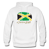 Jamaican Rum - Gildan Heavy Blend Adult Hoodie - white