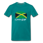 Jamaican Rum - Men's Premium T-Shirt - teal