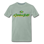 Jamaican Rum - Men's Premium T-Shirt - steel green