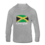 Jamaican Rum - Unisex Tri-Blend Hoodie Shirt - heather grey