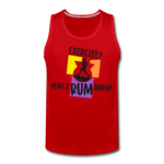 Exercise? Yeah, I Rum Man! - Men’s Premium Tank - red