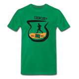 Exercise? Yeah, I Rum Man!  - Men's Premium T-Shirt - kelly green