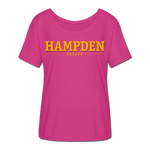 HAMPDEN ESTATE ORIGINAL - Women’s Flowy T-Shirt - dark pink