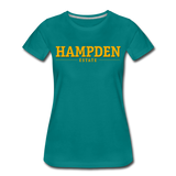 HAMPDEN ESTATE ORIGINAL - Women’s Premium T-Shirt - teal