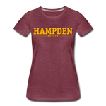 HAMPDEN ESTATE ORIGINAL - Women’s Premium T-Shirt - heather burgundy