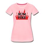 RUM FIRE - Women's T-Shirt - pink