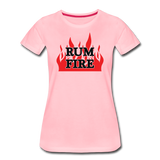 RUM FIRE - Women's T-Shirt - pink