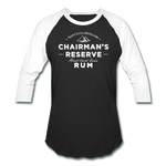 Chairmans Reserve Rum - Baseball T-Shirt - black/white
