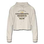 Chairmans Reserve Rum - Women's Cropped Hoodie - dust
