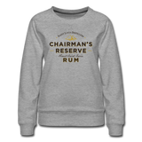 Chairmans Reserve Rum - Women’s Premium Sweatshirt - heather grey