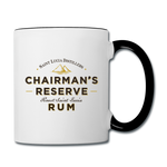Chairmans Reserve Rum - Contrast Coffee Mug - white/black