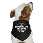 Chairmans Reserve Rum - Dog Bandana - black