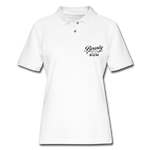 Bounty Rum - Women's Pique Polo Shirt - white