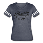 Bounty Rum - Women’s Vintage Sport T-Shirt - vintage navy/white