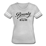 Bounty Rum - Women’s Vintage Sport T-Shirt - heather gray/white