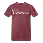 CLÉMENT RHUM - Men's Premium T-Shirt - heather burgundy