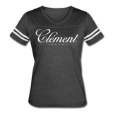 CLÉMENT RHUM -  Women’s Vintage Sport T-Shirt - vintage smoke/white