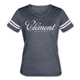 CLÉMENT RHUM -  Women’s Vintage Sport T-Shirt - vintage navy/white