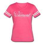 CLÉMENT RHUM -  Women’s Vintage Sport T-Shirt - vintage pink/white