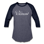 CLÉMENT RHUM -  Baseball T-Shirt - heather blue/navy