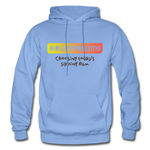 RUM PROBLEMS - Gildan Heavy Blend Adult Hoodie - carolina blue