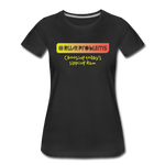 RUM PROBLEMS - Women’s Premium T-Shirt - black