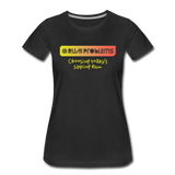 RUM PROBLEMS - Women’s Premium T-Shirt - black