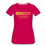 RUM PROBLEMS - Women’s Premium T-Shirt - dark pink