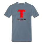 Tanduay Rum - Men's Premium T-Shirt - steel blue