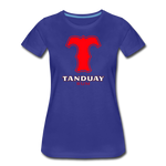 Tanduay Rum - Women’s Premium T-Shirt - royal blue